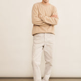 Light camel men cashmere sweater - look | Mimmi | Linnea Lund
