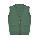 Green cashmere cardigan - packshot | Nicolas | Linnea Lund