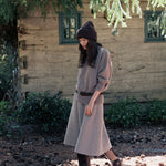 Turtleneck brown cashmere oversize sweater | Nina | Linnea Lund