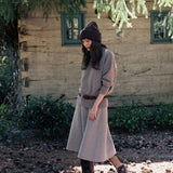 Turtleneck brown cashmere oversize sweater | Nina | Linnea Lund