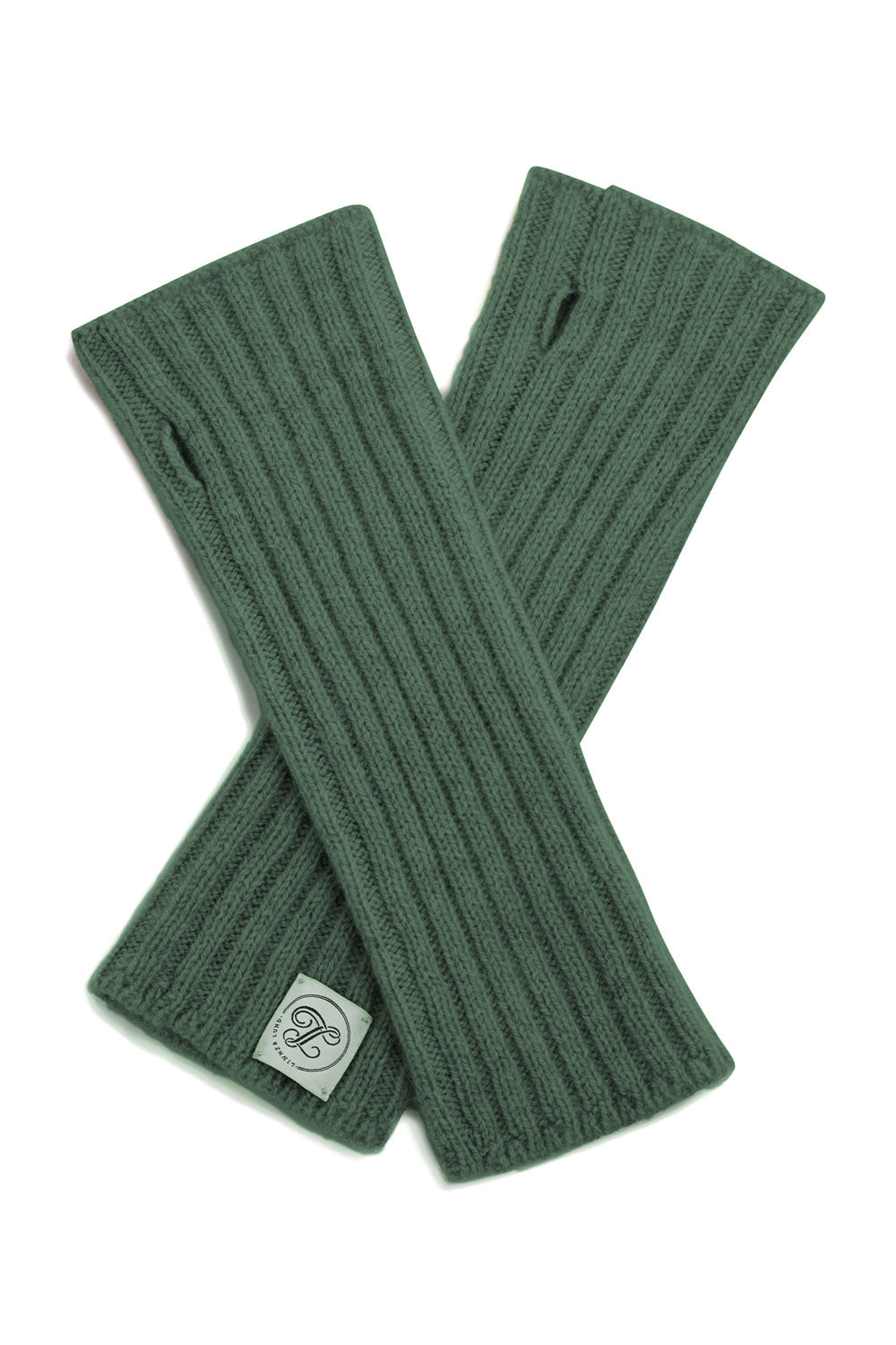 Green cashmere mittens - packshot | Noah | Linnea Lund