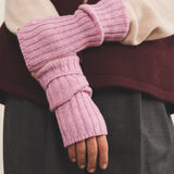 Bubblegum pink cashmere mittens for women | Noah | Linnea Lund