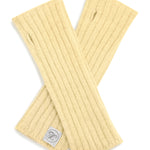 light yellow cashmere mittens unisex - packshot | Noah | Linnea Lund