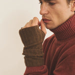 brown cashmere mittens for men | Noah | Linnea Lund