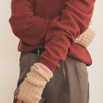 light camel cashmere mittens men - look | Noah | Linnea Lund