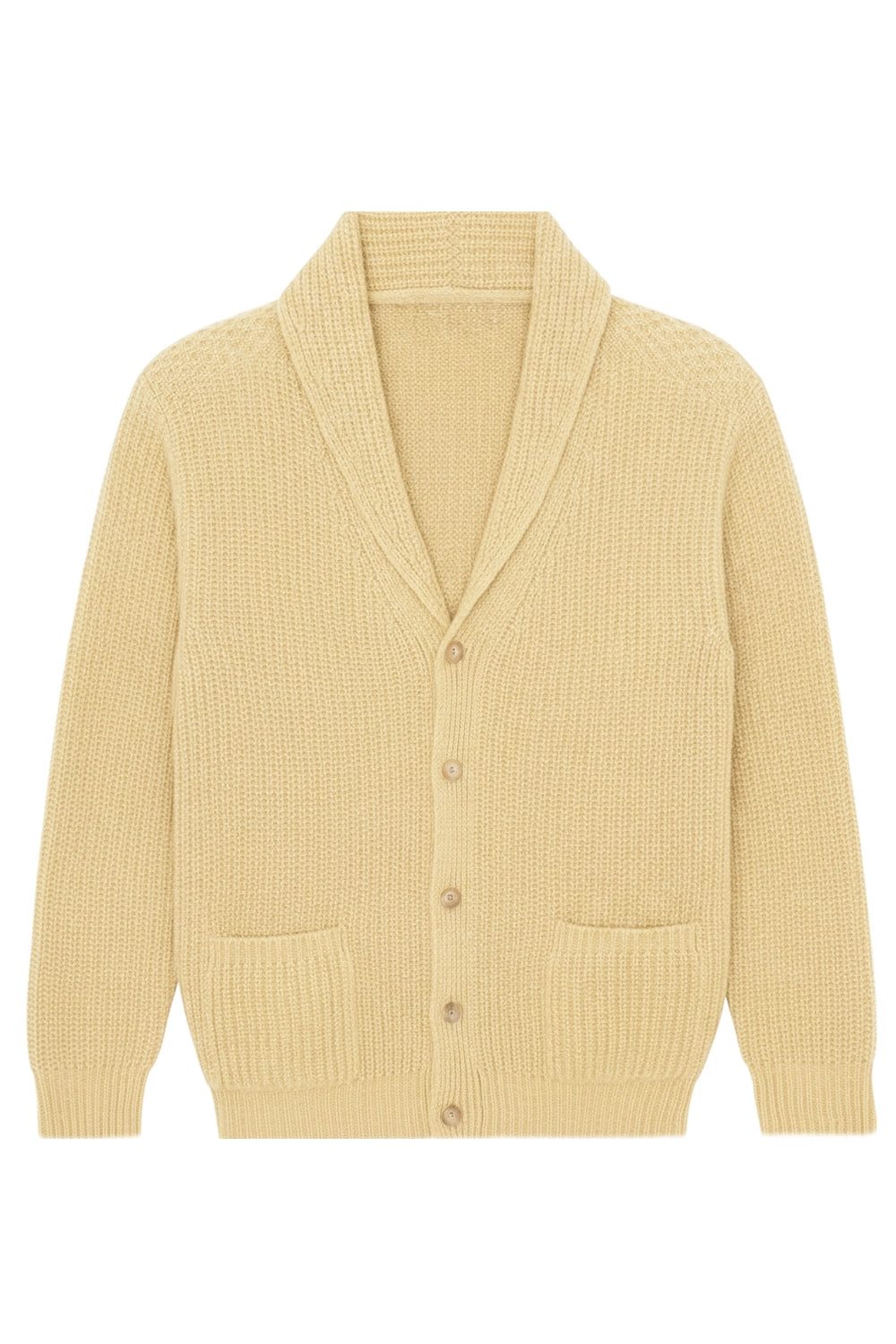 Honey cashmere cardigan men - packshot | Philippe | Linnea Lund