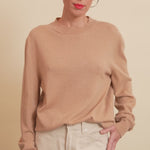 Camel light women cashmere sweater - video | Harald | Linnea Lund