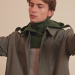 dark green hooded cashmere collar  men - video | Gilles | Linnea Lund
