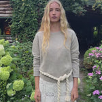 Dark beige cashmere sweater for women | Chloé | Linnea Lund