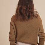 green ochre color cashmere sweater women - video | Jack | Linnea Lund