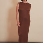 bronze color cashmere dress women - video | Juliana | Linnea Lund