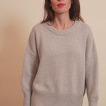 light grey cashmere sweater women - video | Francesca | Linnea Lund