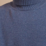 blue denim cashmere sweater men - video | François | Linnea Lund
