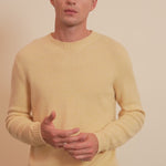 yellow men cashmere sweater - video| Mimmi | Linnea Lund