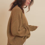 green tobacco cashmere sweater women - video | Sarah | Linnea Lund