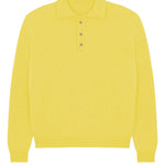 flash yellow cashmere polo unisex | Ralph | Linnea Lund