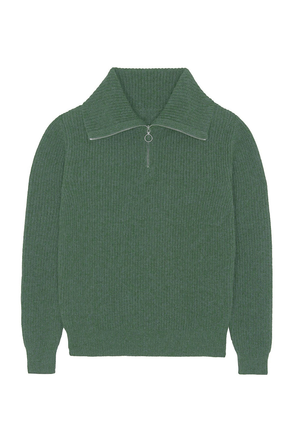 Green cashmere sweater - packshot | Sam | Linnea Lund