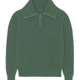 Green cashmere sweater - packshot | Sam | Linnea Lund