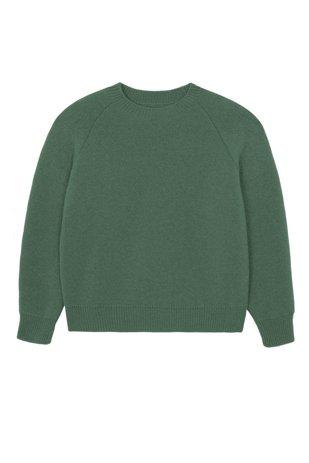 Green cashmere sweater - packshot | Carole | Linnea Lund