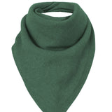 Green cashmere bandana - packshot | Stella | Linnea Lund