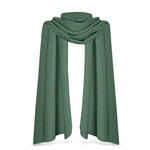 Green cashmere scarf - packshot | Susanne | Linnea Lund