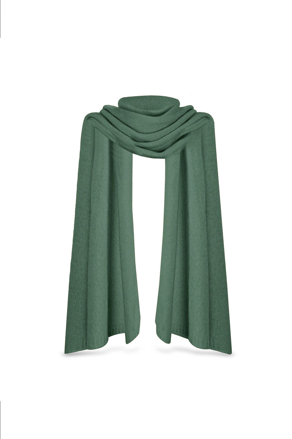 Green cashmere scarf - packshot | Susanne | Linnea Lund