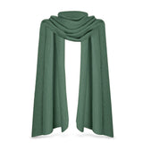 Green cashmere scarf - packshot | Susanne | Linnea Lund