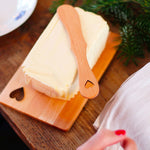 Swedish Alder Wood Sandwich Plate with Butter Knife | Linnea Lund 