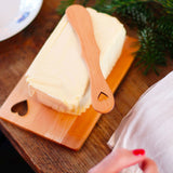 Swedish Alder Wood Sandwich Plate with Butter Knife | Linnea Lund 