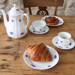 Vintage tea pot Gustavsberg Porcelain, Blå Blom, 1960