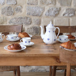 Vintage tea pot Gustavsberg Porcelain, Blå Blom, 1960
