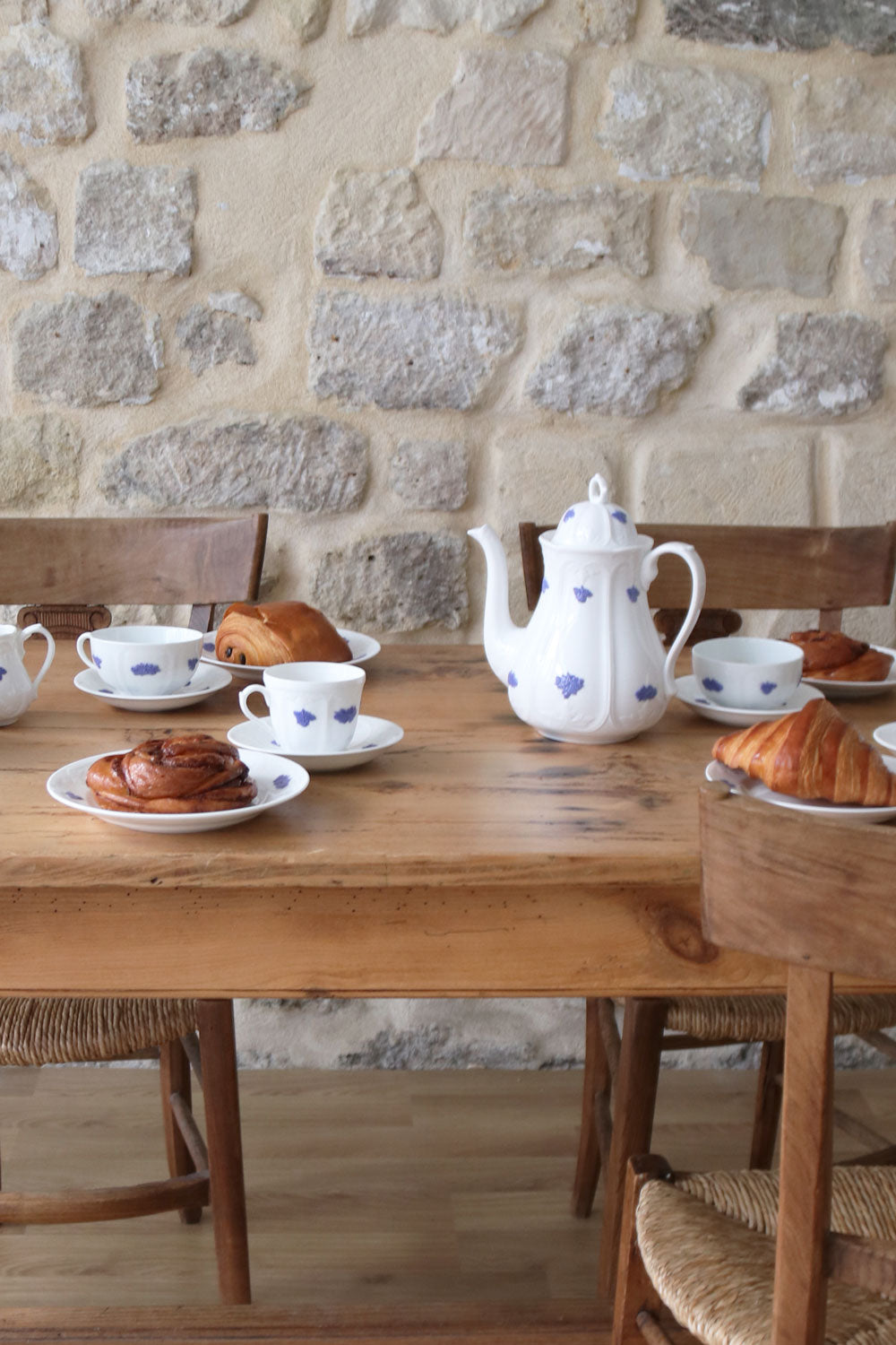 Vintage tea pot Gustavsberg Porcelain, Blå Blom, 1960