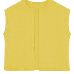 flash yellow cashmere cardigan  men | Théo | Linnea Lund