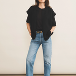 Cashmere sleeveless cardigan women black - look | Théo | Linnea Lund