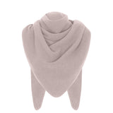 Large brown cashmere and silk triangle scarf | Tove | Linnea Lund