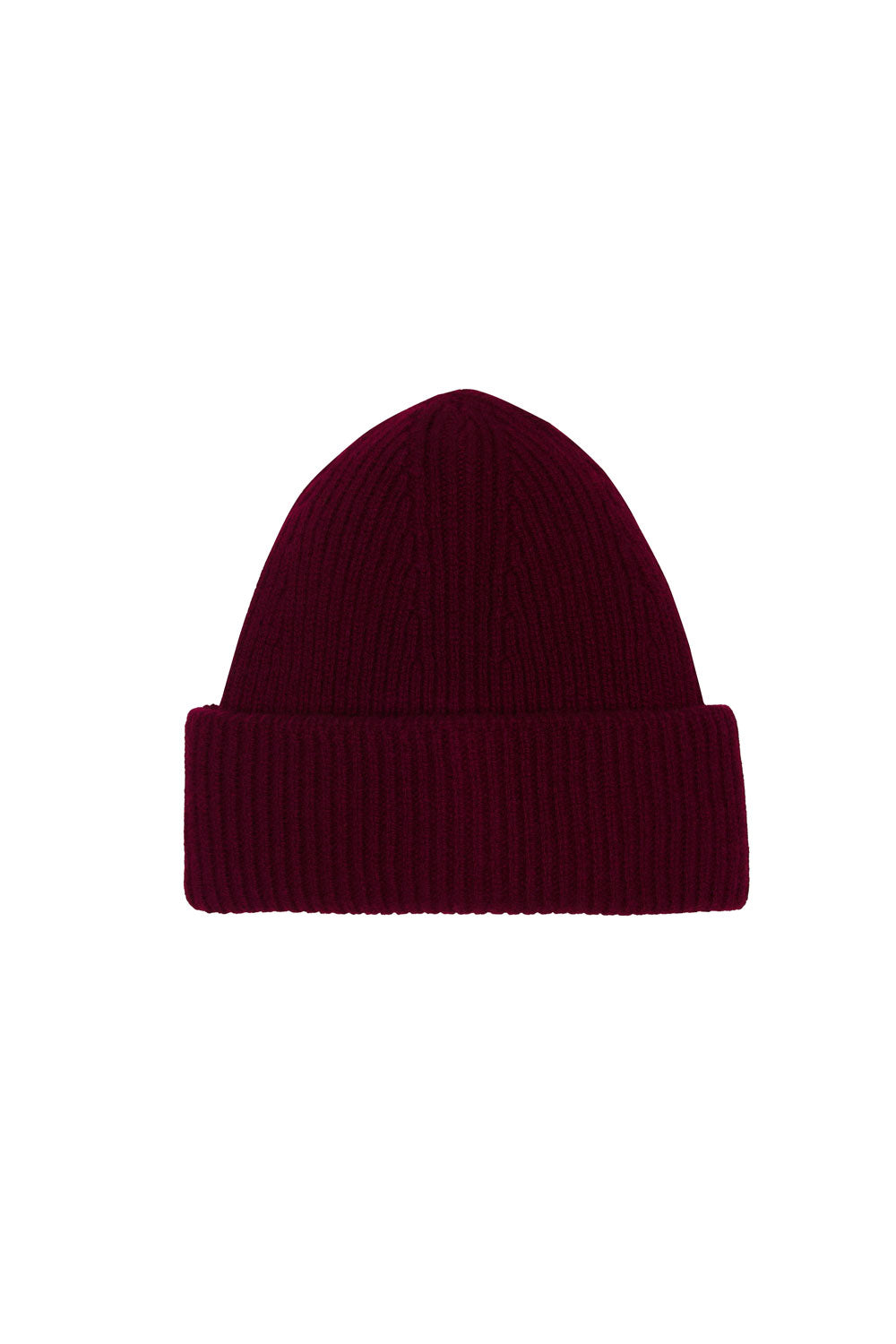 Burgundy cashmere beanie | Jackie | Linnea Lund