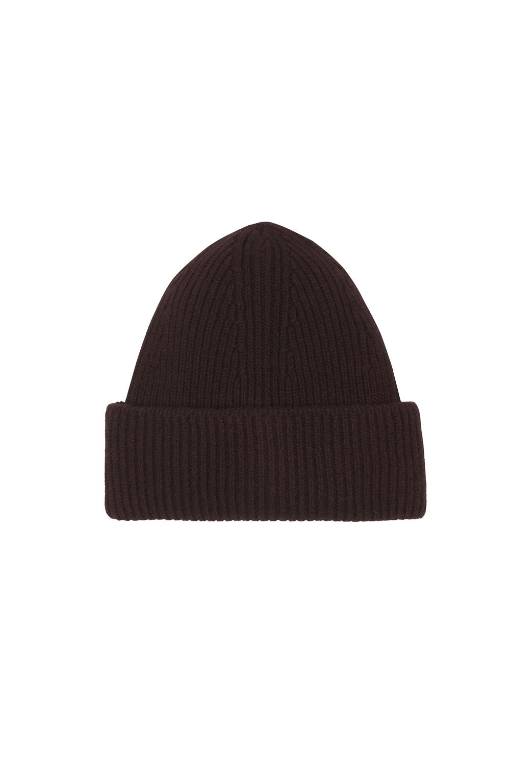 Dark brown cashmere beanie | Jackie | Linnea Lund