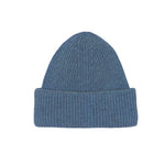 Denim blue cashmere beanie | Jackie | Linnea Lund