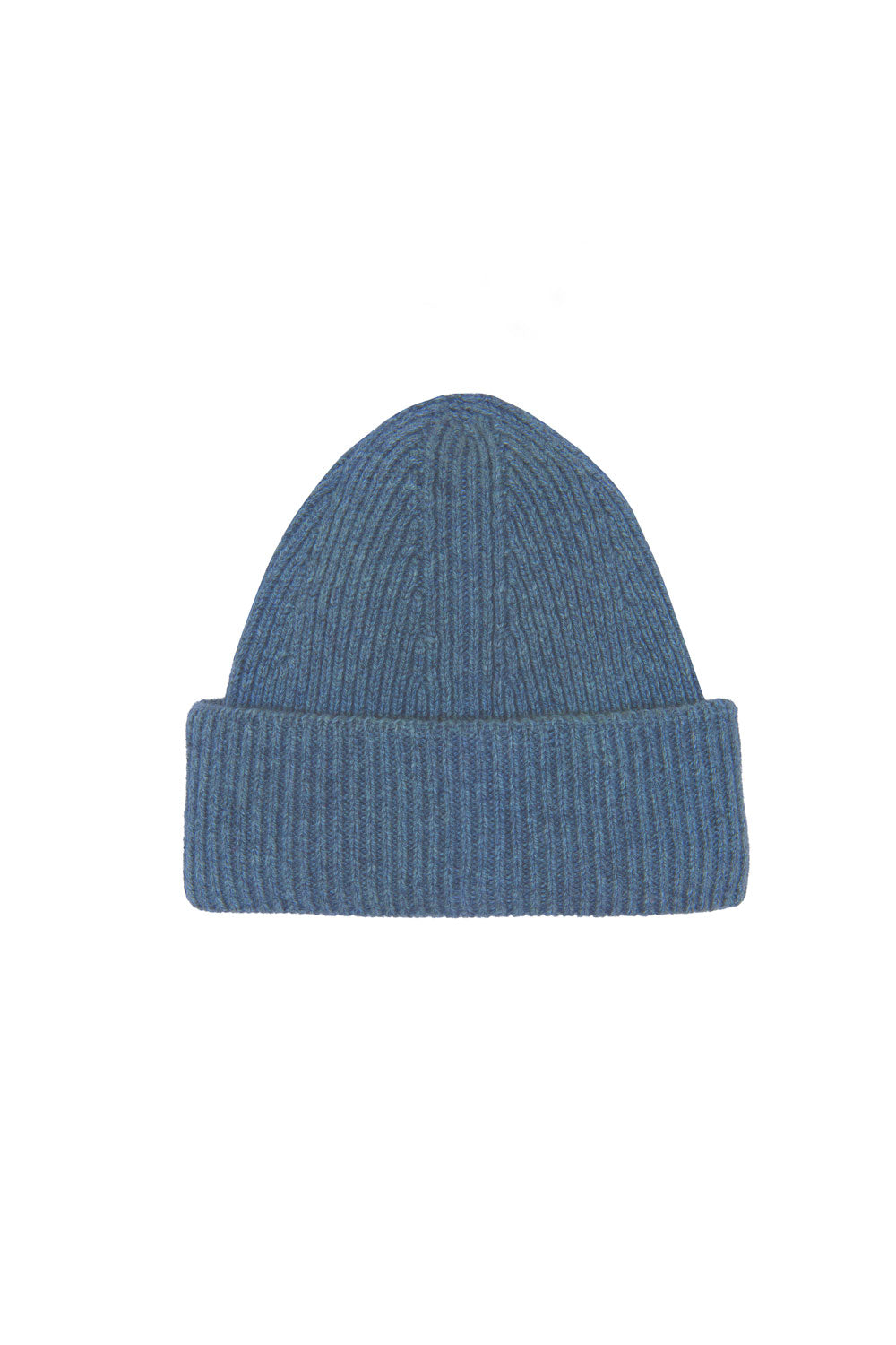 Denim blue cashmere beanie | Jackie | Linnea Lund