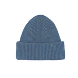 Denim blue cashmere beanie | Jackie | Linnea Lund