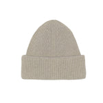 Dark beige cashmere beanie | Jackie | Linnea Lund