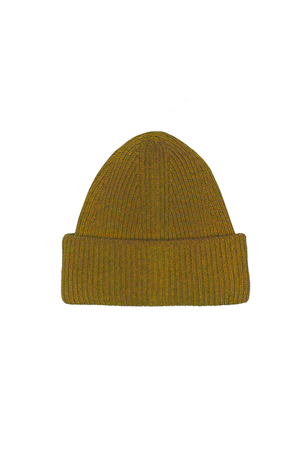 Ocher green cashmere beanie | Jackie | Linnea Lund