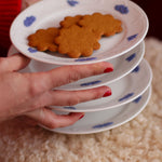 Vintage Swedish Dessert Plate Set | Tallriksset | Linnea Lund