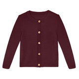 Le cardigan Greta - Bordeaux