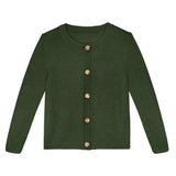 Greta Cardigan - Green Forest