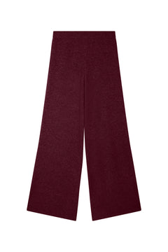 Burgundy cashmere jogging - packshot | Florence | Linnea Lund