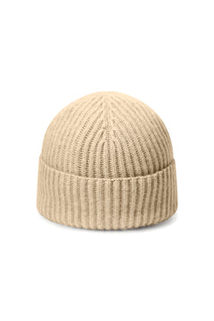beige beanie cashmere men - packshot | Harry | Linnea Lund