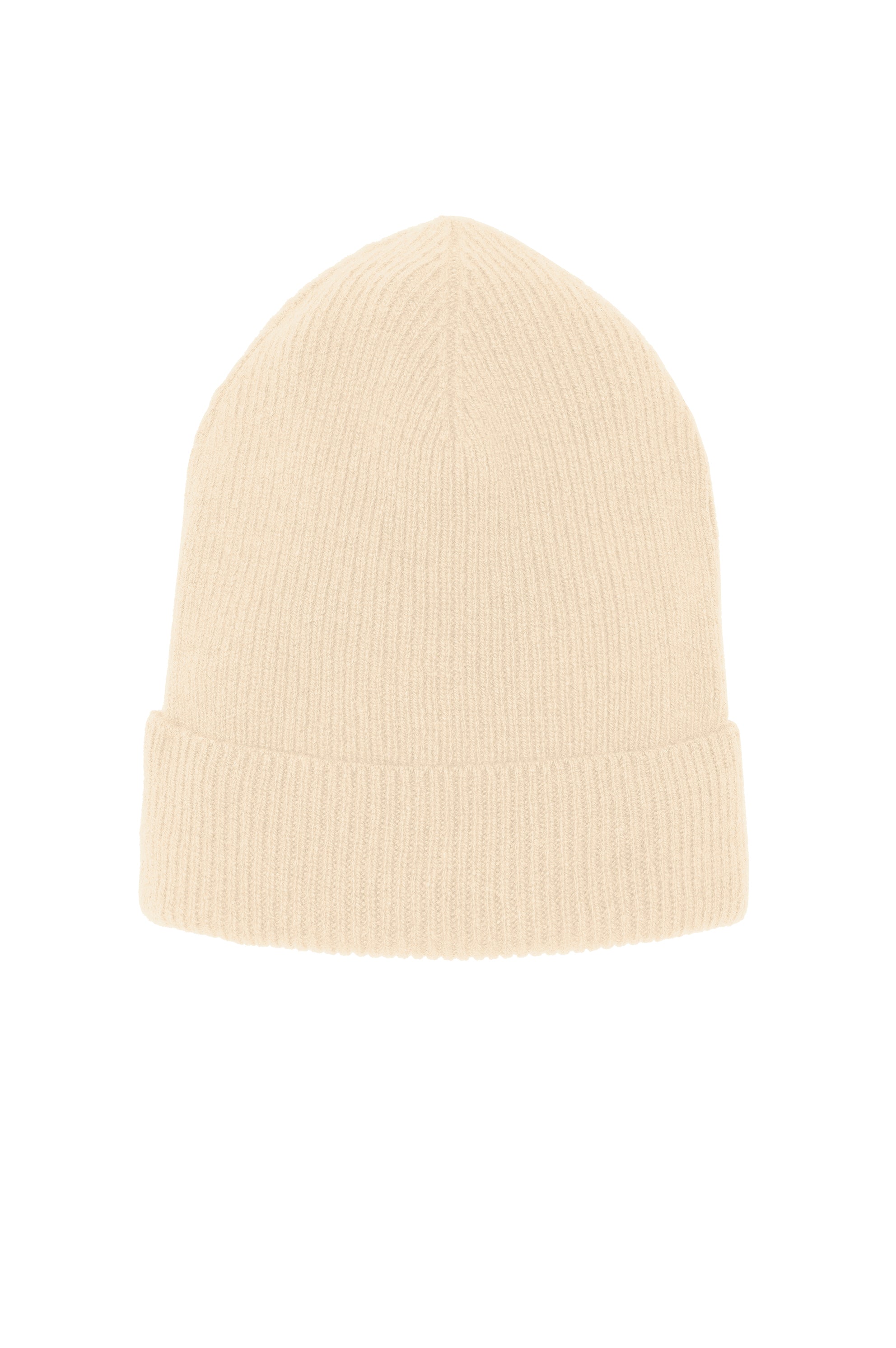 Cream cashmere beanie