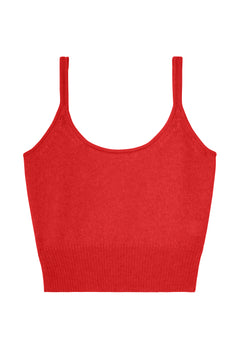 Maud Top - Cherry Red