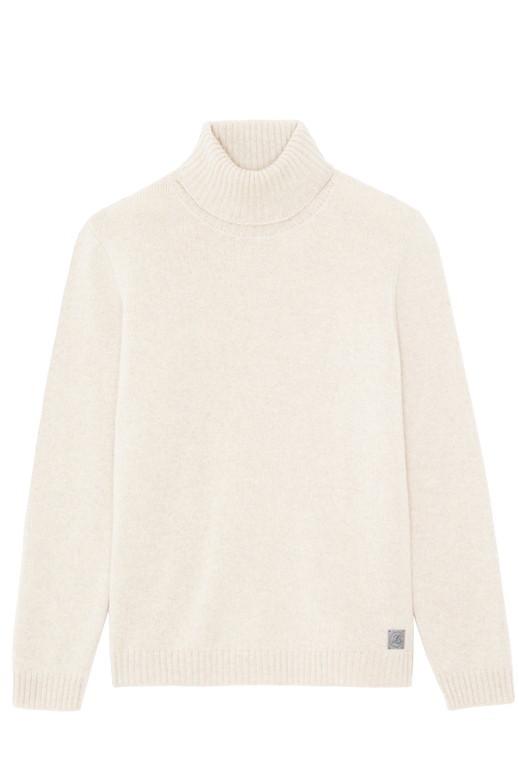 White cashmere sweater - packshot | François | Linnea Lund